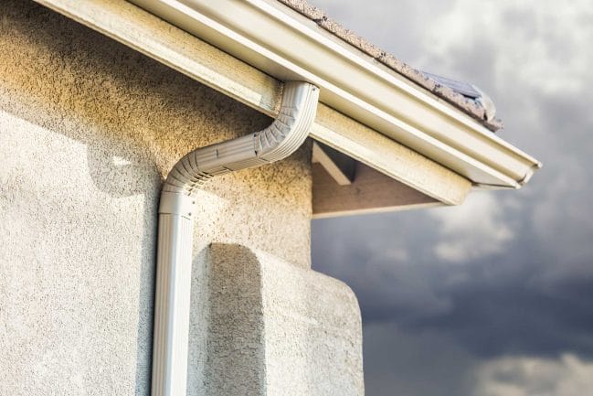 new gutter value, gutter replacement value, increase home value